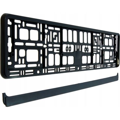 58466 CORNICE TARGA NERA NUOVA (1/3)