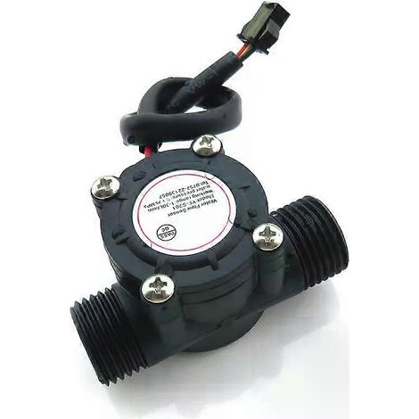 Capteur de débit d'eau CC 5-18 V, débitmètre, capteur à effet Hall, contrôle du débit d'eau, débit de liquide, interrupteur de capteur 20 MPa (1/5)