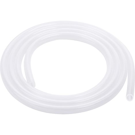 Tuyau en silicone - Tuyau en caoutchouc transparent pour la maison, l'eau potable, l'industrie - 10 mm ID x 13 mm OD, épaisseur de paroi 1,5 mm, longueur 4 m (1/5)