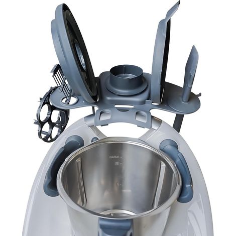 Support pour accessoires Thermomix, convient pour TM5 et TM6, peut contenir jusqu'à 9 accessoires, étagère pour robot de cuisine rangement des accessoires (1/5)