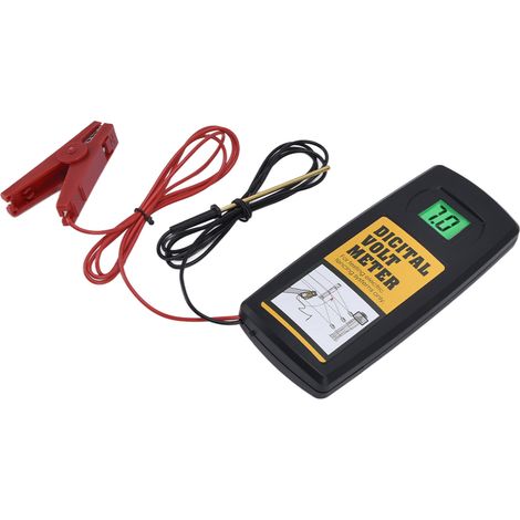 Spannungsmesser für Elektrozäune, 9,9 kV, LCD-Digitalanzeige, Spannungsprüfer mit Hintergrundbeleuchtung, 200–9900 V (1/5)