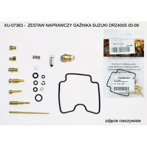 Kit de reparación de carburador Psychic para Suzuki DRZ400S 00-09 (26-1107) (PARA 1 carburador) (1/2)