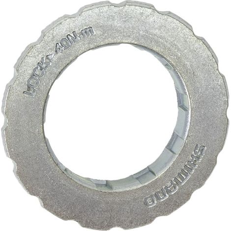 Centerlock-Scheibenmutter und Unterlegscheibe für Shimano-Naben (15 mm)