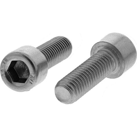 Vis à six pans creux, M10 x 30mm, en Acier Inoxydable ( Prix pour Sachet de 25 )