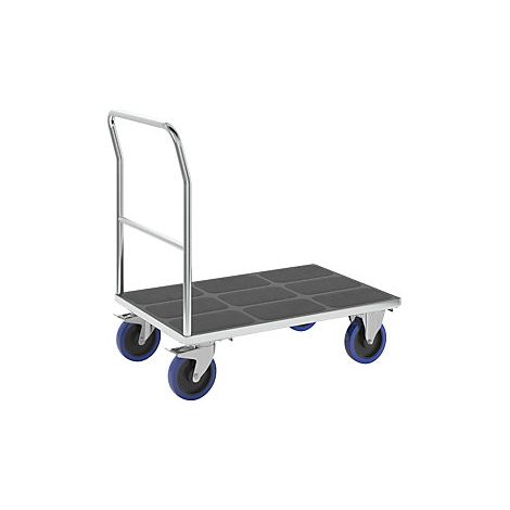eurokraft pro  Carrello a pianale con impugnatura tubolare 