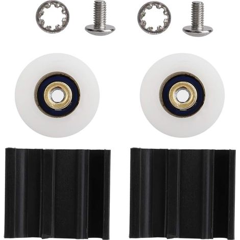 Greenhouse Door Wheels, Greenhouse Door Wheel Replacement Kits for Greenhouse Accessories 22 mm (1/5)