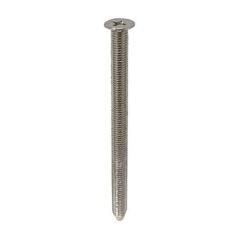 VITE CILINDRO TSP - CAVA PZ FILETTO INTERO NICHELATA MXMM 5X77- 10 pezzi