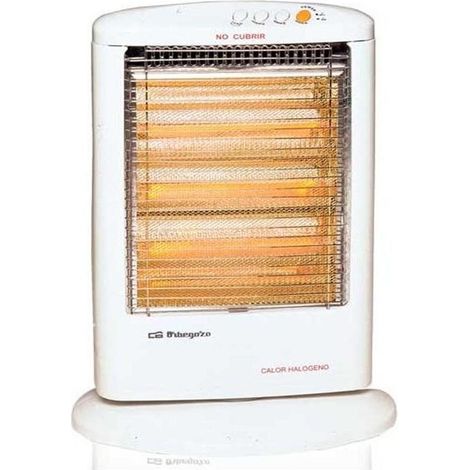 Oszillierender Halogenstrahler 1.200 W BP-0303 Orbegozo (1/2)