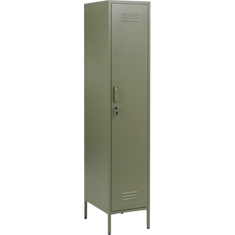 Büroschrank FROME Metall Grün (1/5)