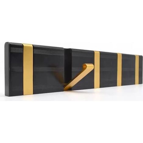 Klappbare Wandhaken – Handtuchhaken – Kleiderhaken – Material: Aluminium – Wasserdicht – Attraktiv – Platzsparend (5 Haken) (1/5)
