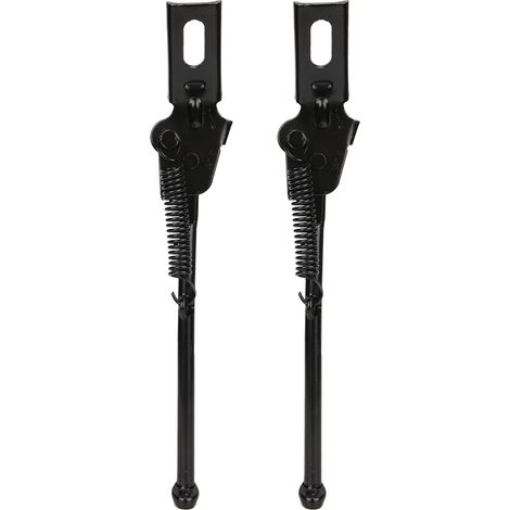 Stück verstellbare Seitenstützen aus Kohlenstoffstahl, schwarz, für 16-Zoll-Kinderfahrräder - Ersatzteil (1/5)