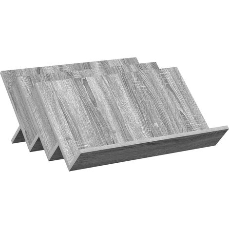 Maison Exclusive - Scaffale per riviste Grigio Sonoma 65 x 53 x 28,5 cm