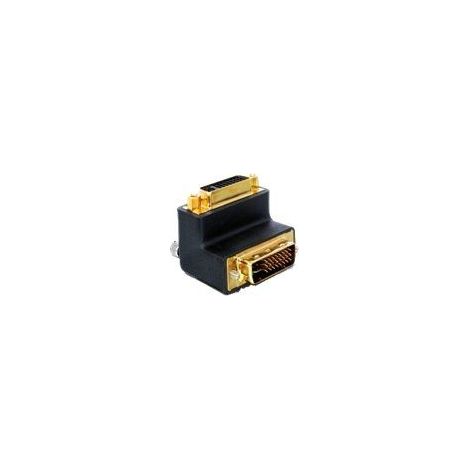 DeLOCK DVI Adapter DVI-I 29-pin FM DVI Negro - Adaptador para cable (DVI-I, 29-pin FM DVI, Male connector / Female connector, Negro) (1/2)