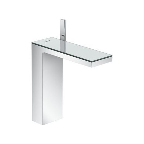 mitigeur lavabo 230, bonde push-open chromée/miroir