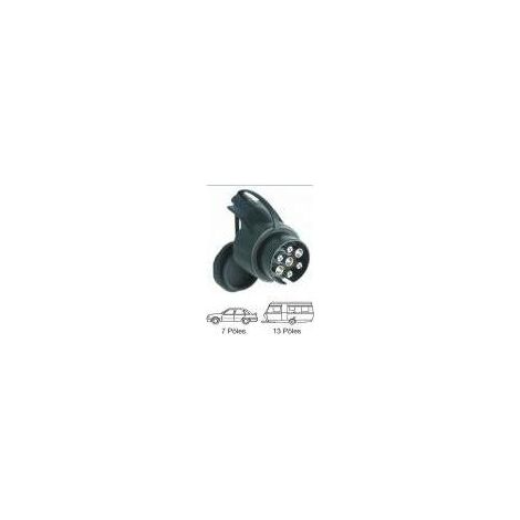 CPC - Adaptateur monobloc pour passer faisceau 7 broches à 13 broches - AF7S13C - Ce produit de marque CPC est neuf.