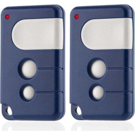 Lot de 2 télécommandes pour ouvre-porte de garage Chamberlain compatibles 84335EML 84333E 94333E 433,92 MHz pour ouvre-porte de garage MLR (1/5)