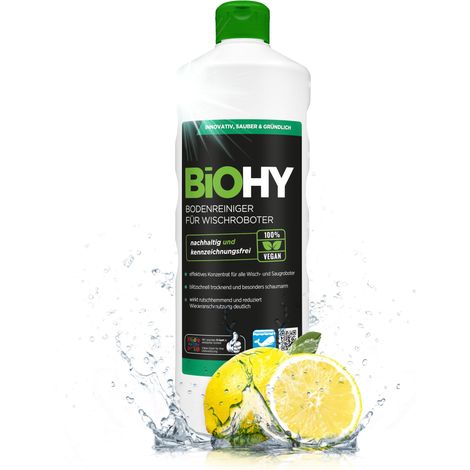 BiOHY Bodenreiniger für Wischroboter, Bodenwischpflege, 1l BY01022001
