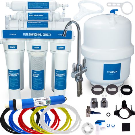 Filtre à eau par osmose inverse RO6 + minéralisateur (1/5)