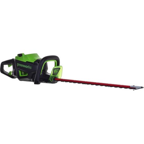 Greenworks – Taille-haie électrique 60V GD60HT66 – Lame 66 cm – Moteur brushless – Poignée rotative 180° – Avec batterie 2Ah et chargeur (1/10)