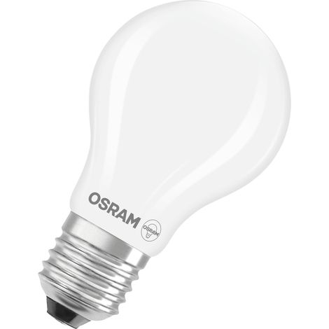 OSRAM Lampe LED  forme étoile filament A60, 4 000 K blanc neutre, 5,9 W, E27, dépolie, 806 lm, 15 000 h, pour plafonniers et lampadaires, bureau