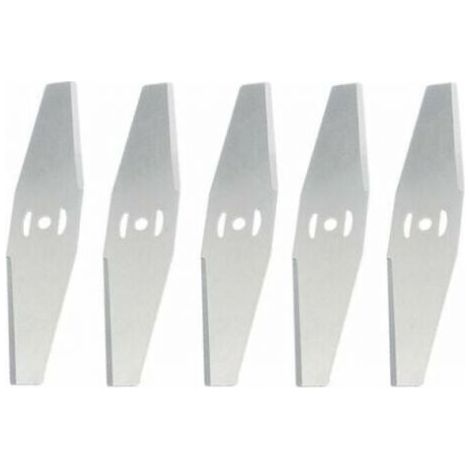 Coupe Bordure Lame De Rechange, pour Coupe Bordure sans Fil Garniture De Jardin,Metal Blade,argent,5 pièces (1/5)