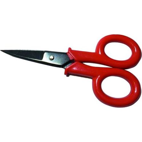 Forbici Per Elettricista Manici Isolati Punte Diritte Cf.12Pz