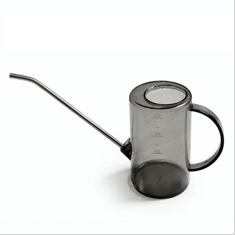 1 L Arrosoir à long bec, acier inoxydable ergonomique, arrosoir polyvalent pour plantes d’intérieur et extérieur (1/4)