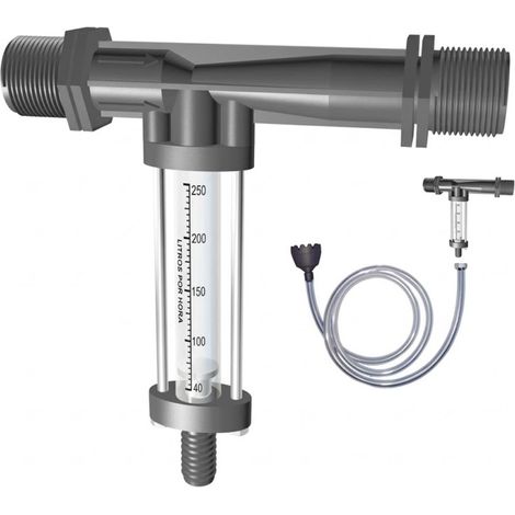 Düngerinjektor 1'' 32Ø 7mm. Maximaler Durchfluss Bewässerung 2500 l/h und Dünger 250 Liter bei 3 bar Druck