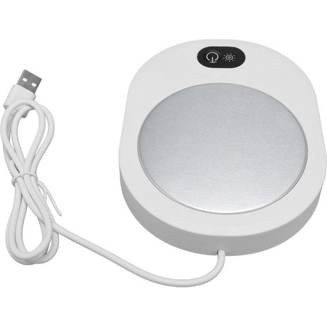 Chauffe-tasse en aluminium 50°C température stable 13W nettoyage simple réchauffeur de mug électrique pour bureau domicile (1/5)