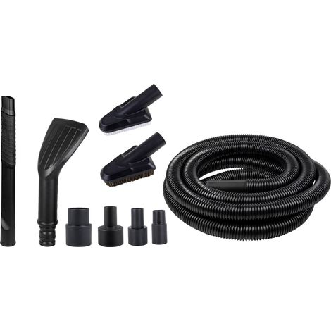 Dewalt – Accessoire flexible pour aspiration centralisée – Tuyau 4,5 m – Adaptateur pour entrées standard – Nettoyage professionnel véhicule