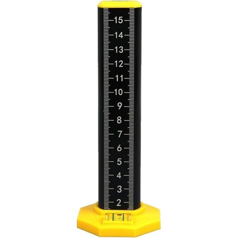 2-teiliges Nivellierwerkzeug, Deckennivellierungswerkzeug, multifunktionales Präzisionsmesslineal mit Magnetfuß zur Höhenmarkierung in der Tischlerei, Heimwerkergarage und zu Hause (1/5)