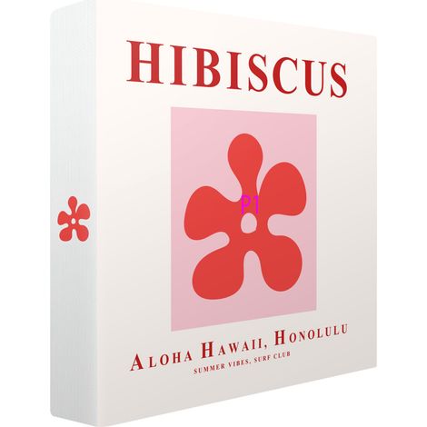 Album photos pochettes Hibiscus 200 photos 11,5x15 cm, 100 pages, 200 photos, dimensions totales : 248x230x38 mm - marque française