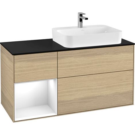 Villeroy & Boch G392GFPC Meuble sous-lavabo Finion G39 (1/2)