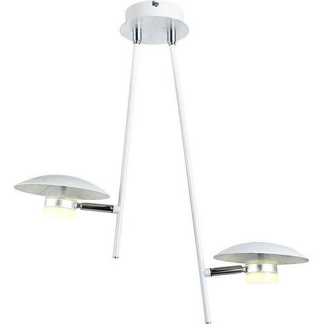 FAB 153692074 Cape Town Ciondolo 2l 12w 4000k Bianco/argento 1080 Lm 52x49x15 Cm Dirigibile E Regolabile (1/5)