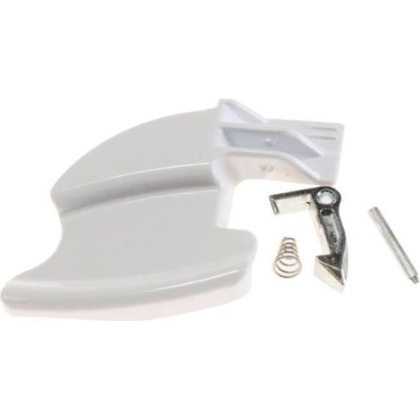 Poignée de hublot compatible lave-linge – Pour modèles Candy et Haier – Remplacement facile et rapide – Pièce détachée de qualité
