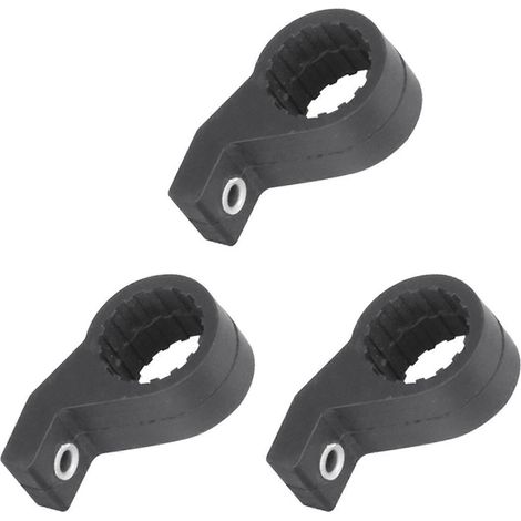 Support de pompe à carburant pour chauffage de voiture/camion (lot de 3) compatible avec les pompes doseuses Webasto et Eberspacher, pour chauffage de stationnement à air comprimé (noir). (1/5)