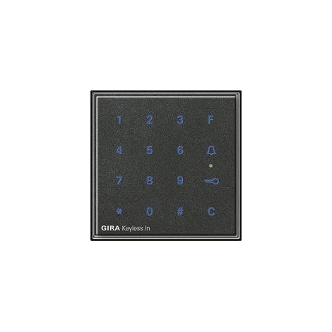 Gira Keyless In Tastiera a codice Gira TX44 (WG UP) Antracite [260567], 2605 67
