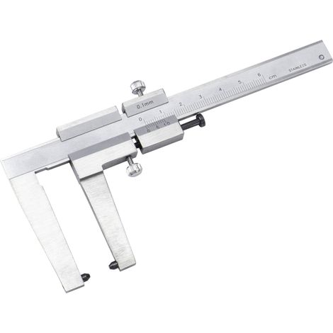 Dasqua 2240-0040 Pied à coulisse pour disques de frein 60 mm acier inoxydable 1 pc(s) R686392 (1/5)
