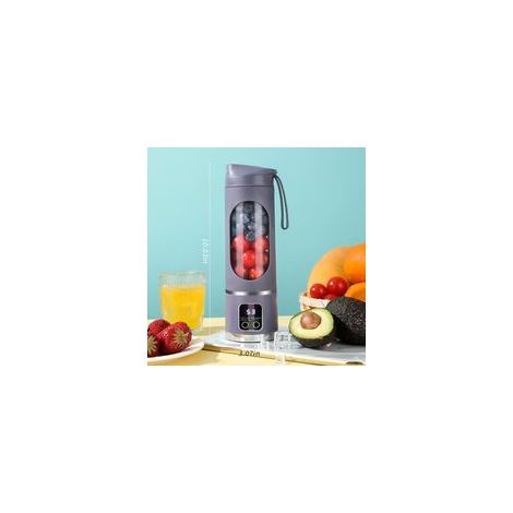 Mini extracteur de jus portable rechargeable — violet (1/3)