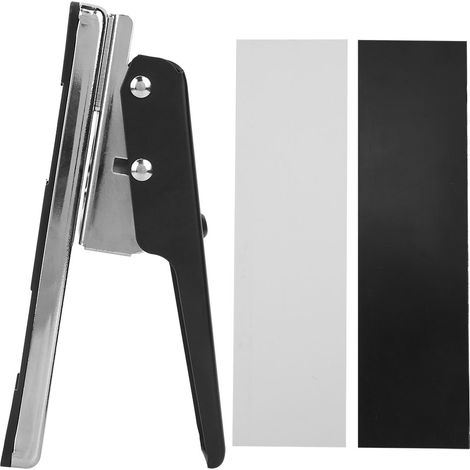 Poinçon à Médiator pour Guitare et Basse avec 2 Moules en Métal - Outil DIY Accessoire (1/5)