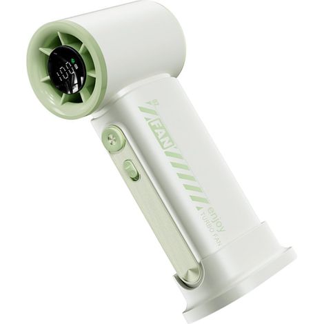 Ventilateur électrique pratique et confortable - Petit écran numérique - Refroidissement à air rechargeable - Convient pour la maison (1/3)