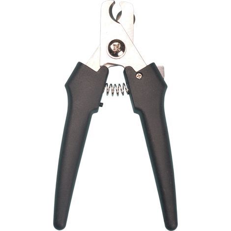 Set mit 2 robusten Krallenscheren aus Edelstahl, geeignet für große Hunde – Schwarz – 16,2 x 5,5 cm (1/5)