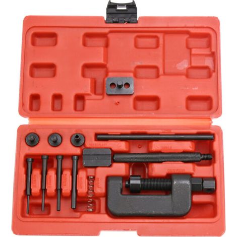 Kit rivé dérive chaîne moto acier Moto Rivetage extracteur separateur robuste