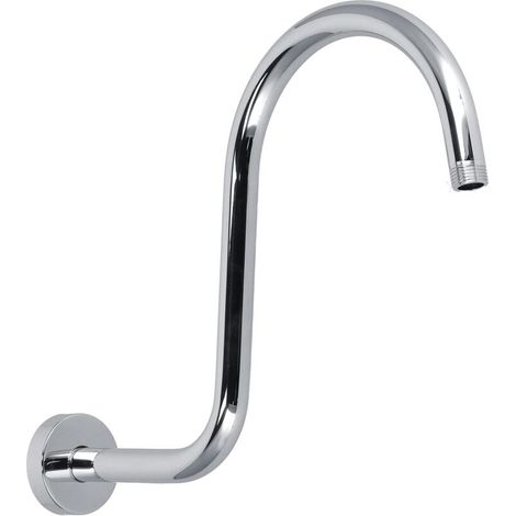 Shower Arm Extension Shower Arm S-Shaped Tube Gooseneck Shower Head Arm Shower Arm Bathroom Shower Arm Extension Simplicity Modern