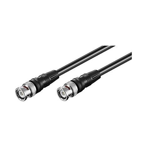 Wentronic - Cavo audio e video (connettori BNC maschi, 2 m) (1/2)