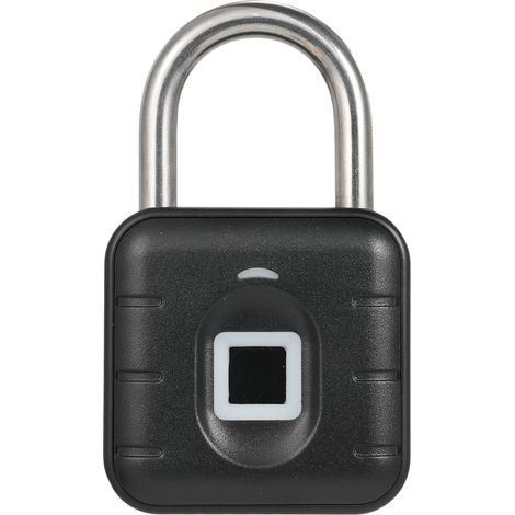 BT Lock Smart-Fingerabdruckschloss, 10 Fingerabdruckgruppen, schlüssellos, wasserdicht, diebstahlsicher, ideal für Sportspinde und Koffer (1/5)