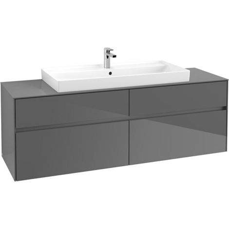 Villeroy & Boch Collaro Waschbeckenunterschrank, 4 Auszüge, (1/3)