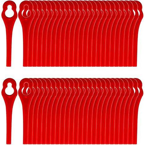 lot De 100 Pa6 Lames De Rechange Compatibles Avec Florabest Coupe Bordure Lidl Frta 20 A1,fat 18b2, Fat 18b3 (1/5)