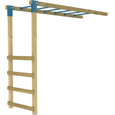 Barre pont de singe pour aire de jeux SKYWOOD bois FSC® (1/5)