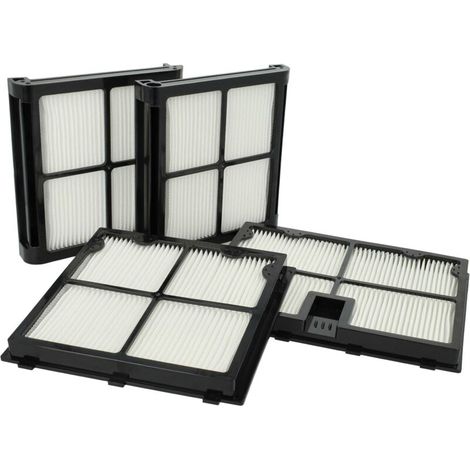 vhbw 4x Filtres HEPA 13 compatible avec Dolphin Ag Plus, Advance aspirateur, nettoyeur piscine - Coussinets (1/5)